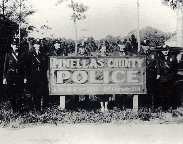 Old photo of Pinellas County Police
