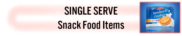 Single Serve Snack Food Items